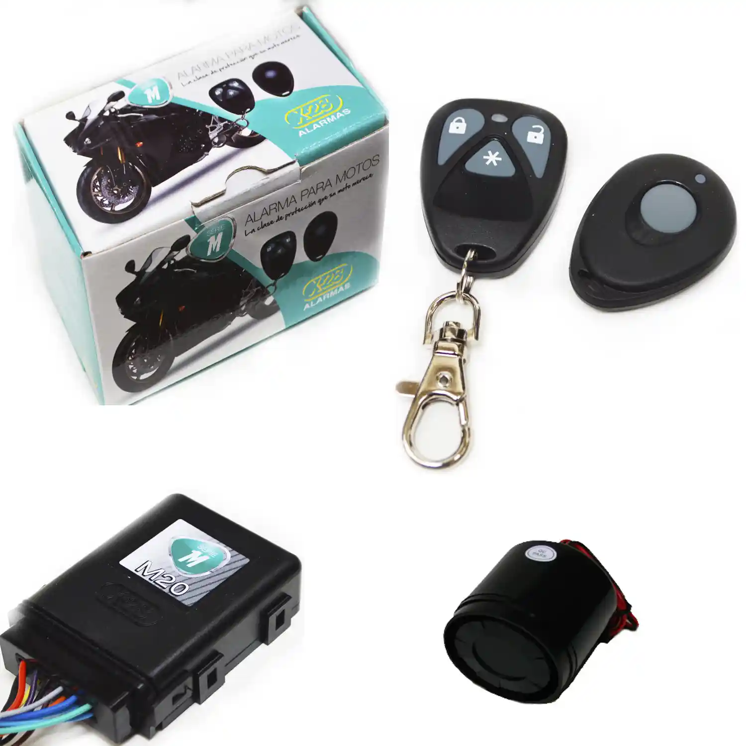 Alarma Moto X28 M20 anti asalto presencia - acelerometro Alarma Moto X28 M20 anti asalto presencia - acelerometro